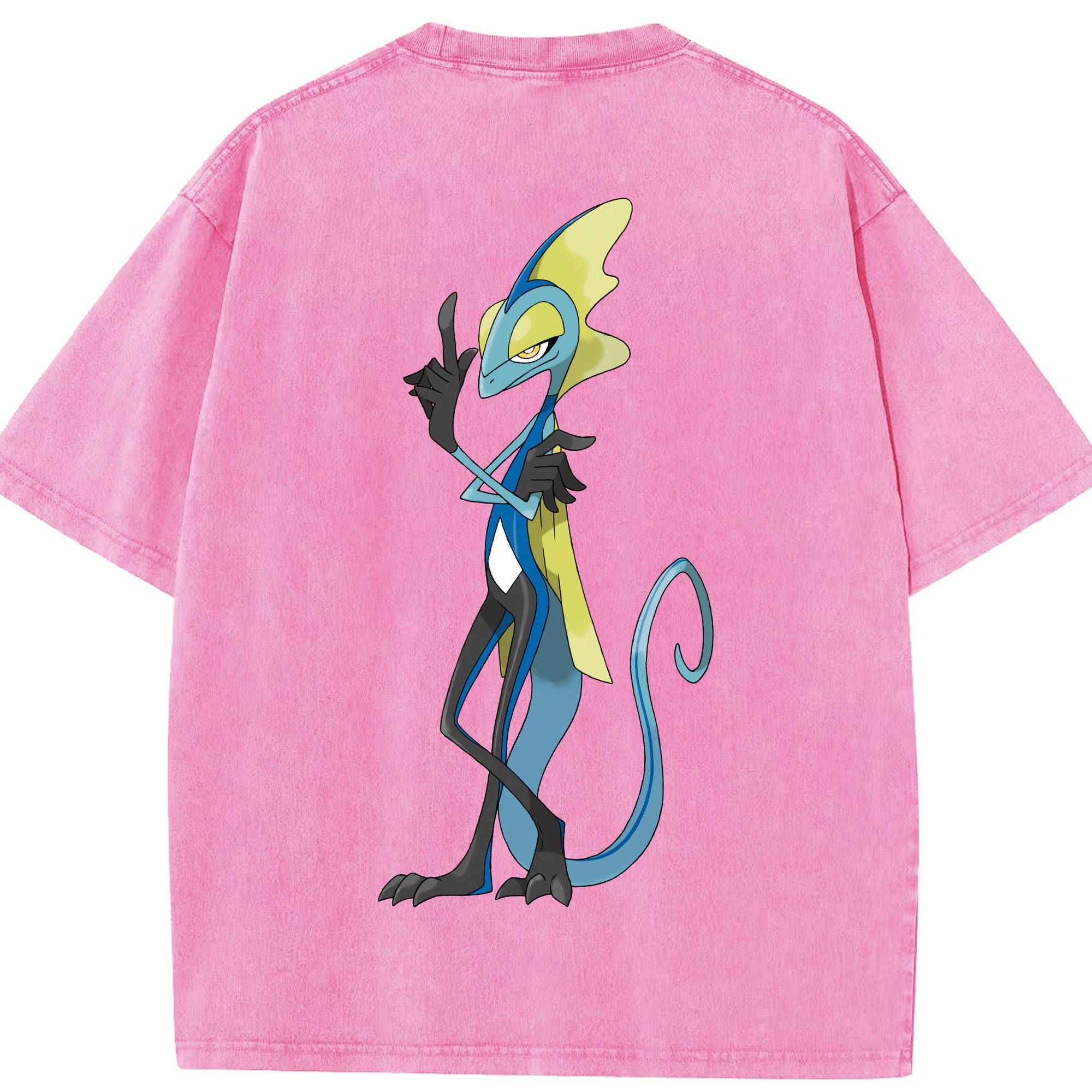 （画像用） ポケットモンスター Pokémon 綿100% ヴィンテージ風 半袖Tシャツ（背面プリント）